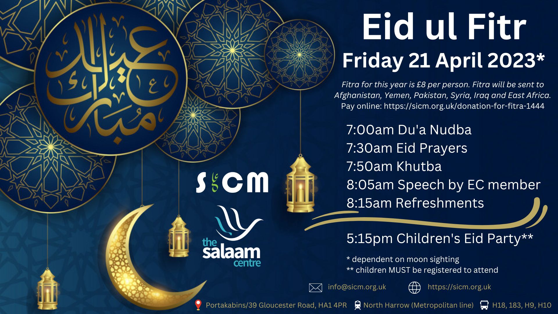 Eid Day Programme Mahfil Ali SICM